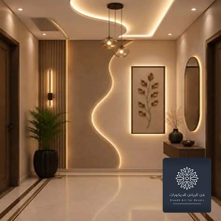 ديكور مدخل البيت الرياض