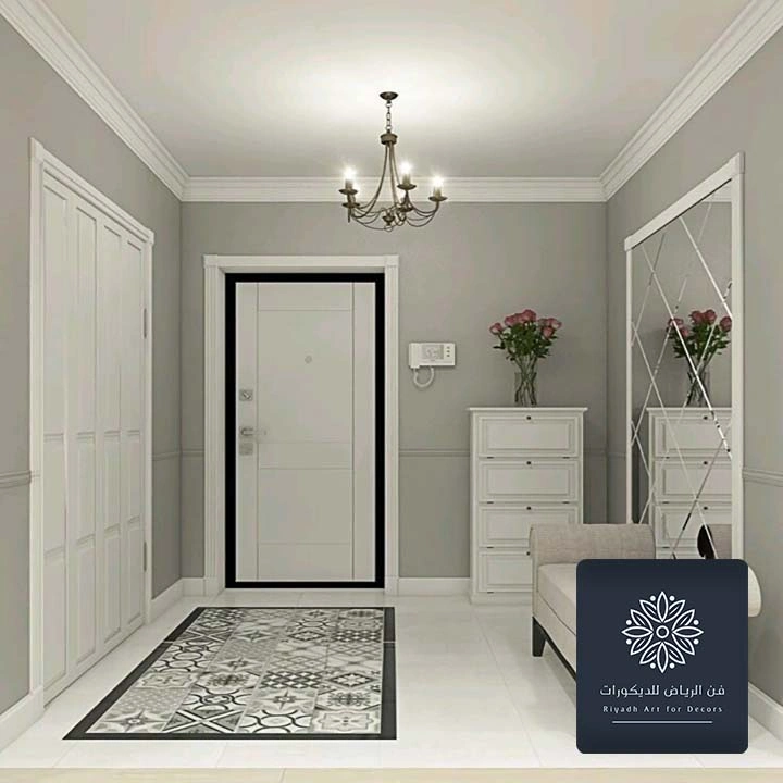 ديكور مداخل شقق بالرياض